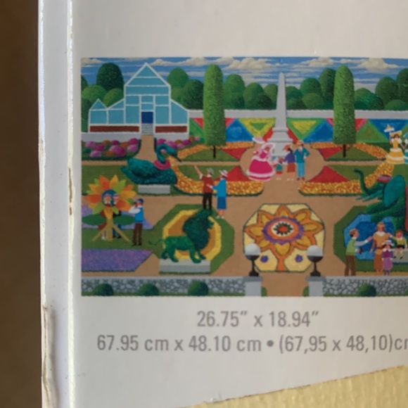 Folk art signed print puzzle - Picture 8 of 9